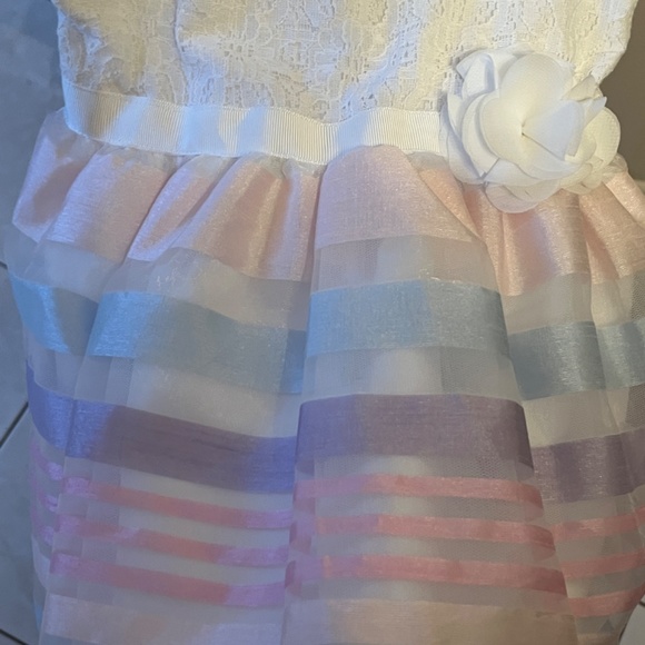 Children’s Place gorgeous little girl pastel dress size 3T - Picture 2 of 3